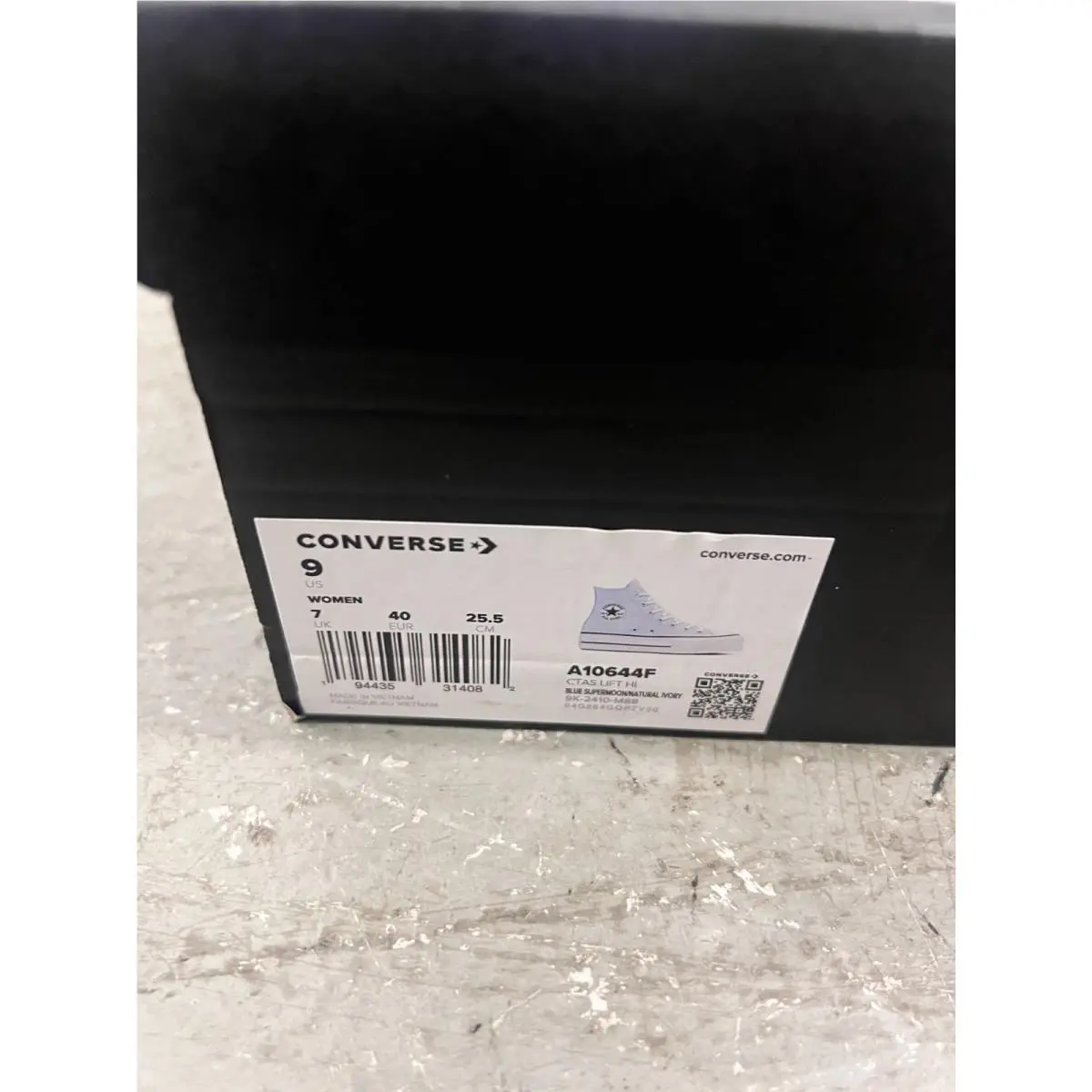 Converse shoes - Converse Chuck Taylor All Star Lift Hi A10644F - A10644F - Blue (UPC: 194435314082) 6