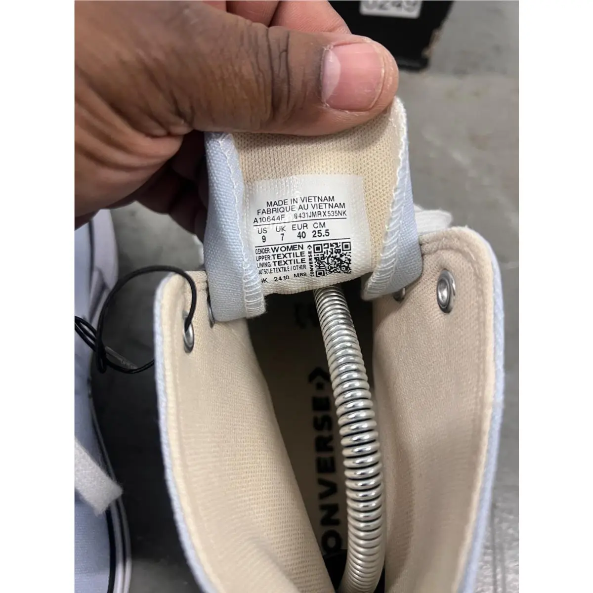 Converse shoes - Converse Chuck Taylor All Star Lift Hi A10644F - A10644F - Blue (UPC: 194435314082) 5