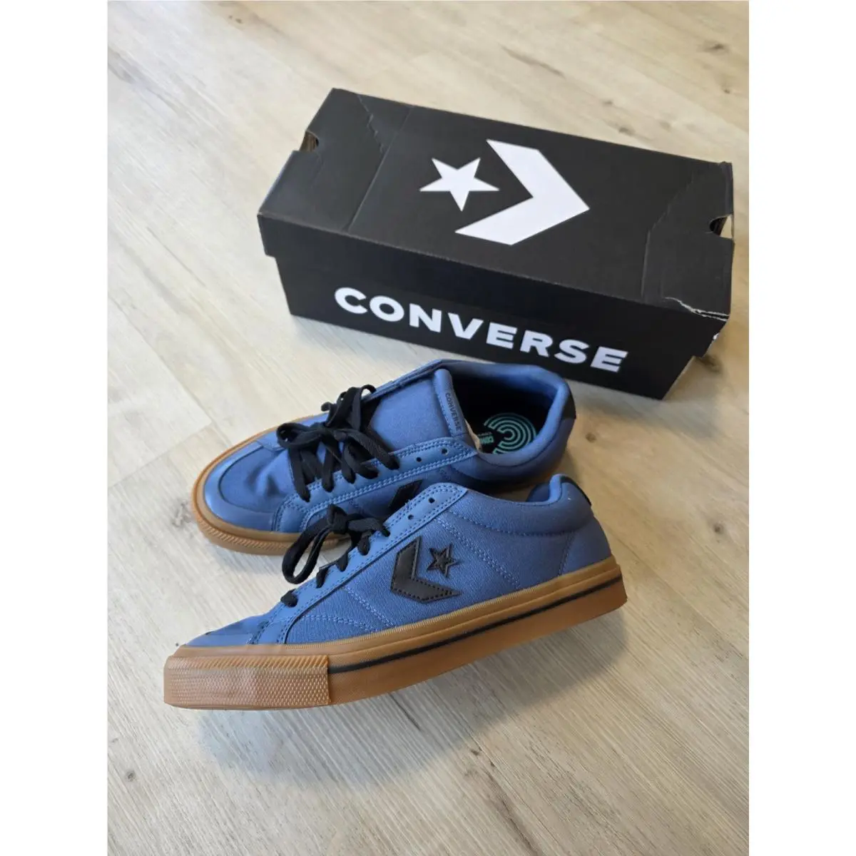Converse Sport Casual Lace-up Boot Slacker Blue/black/gum A13224C Size