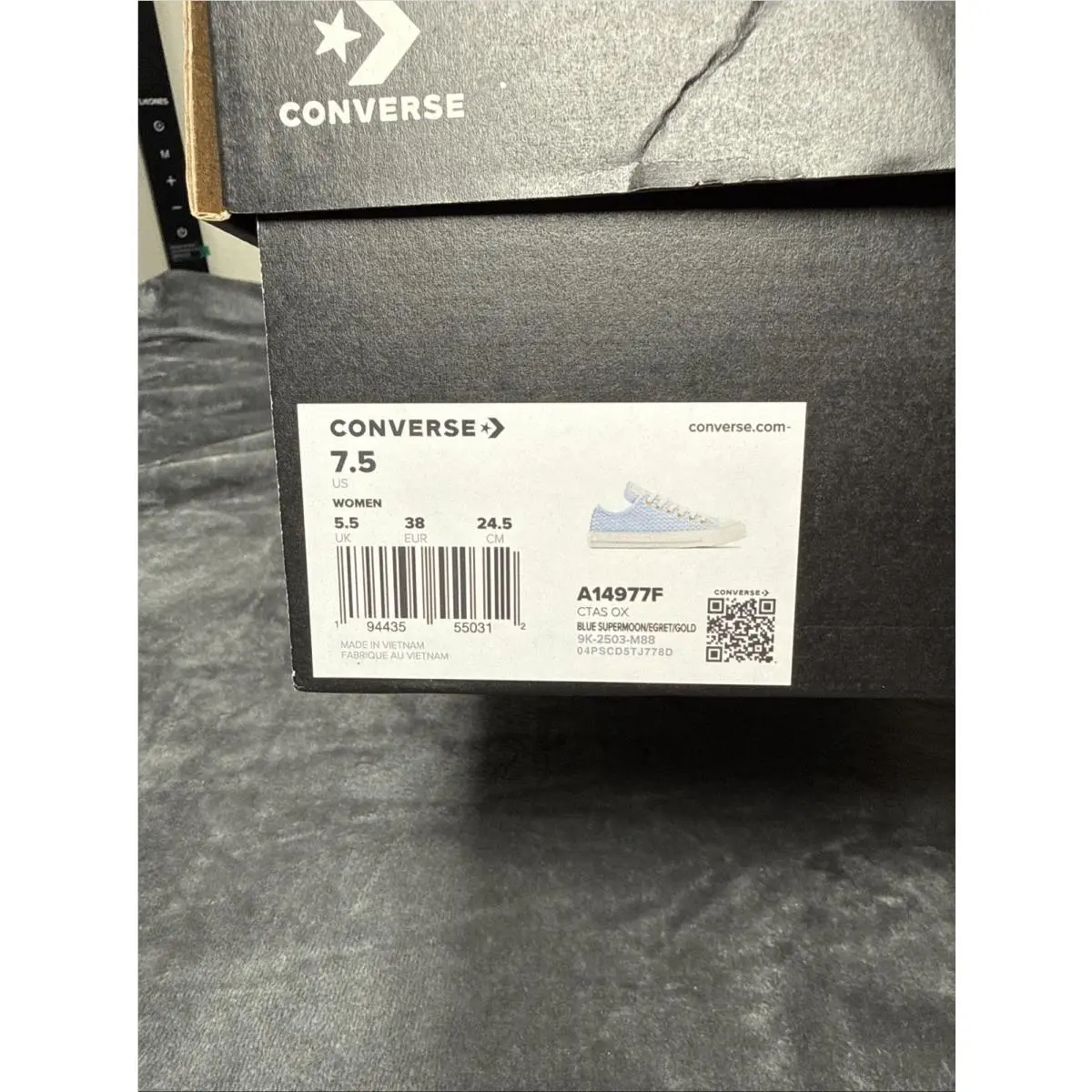 Converse shoes - Converse CTAS OX - CTAS - A14977F - Blue 6