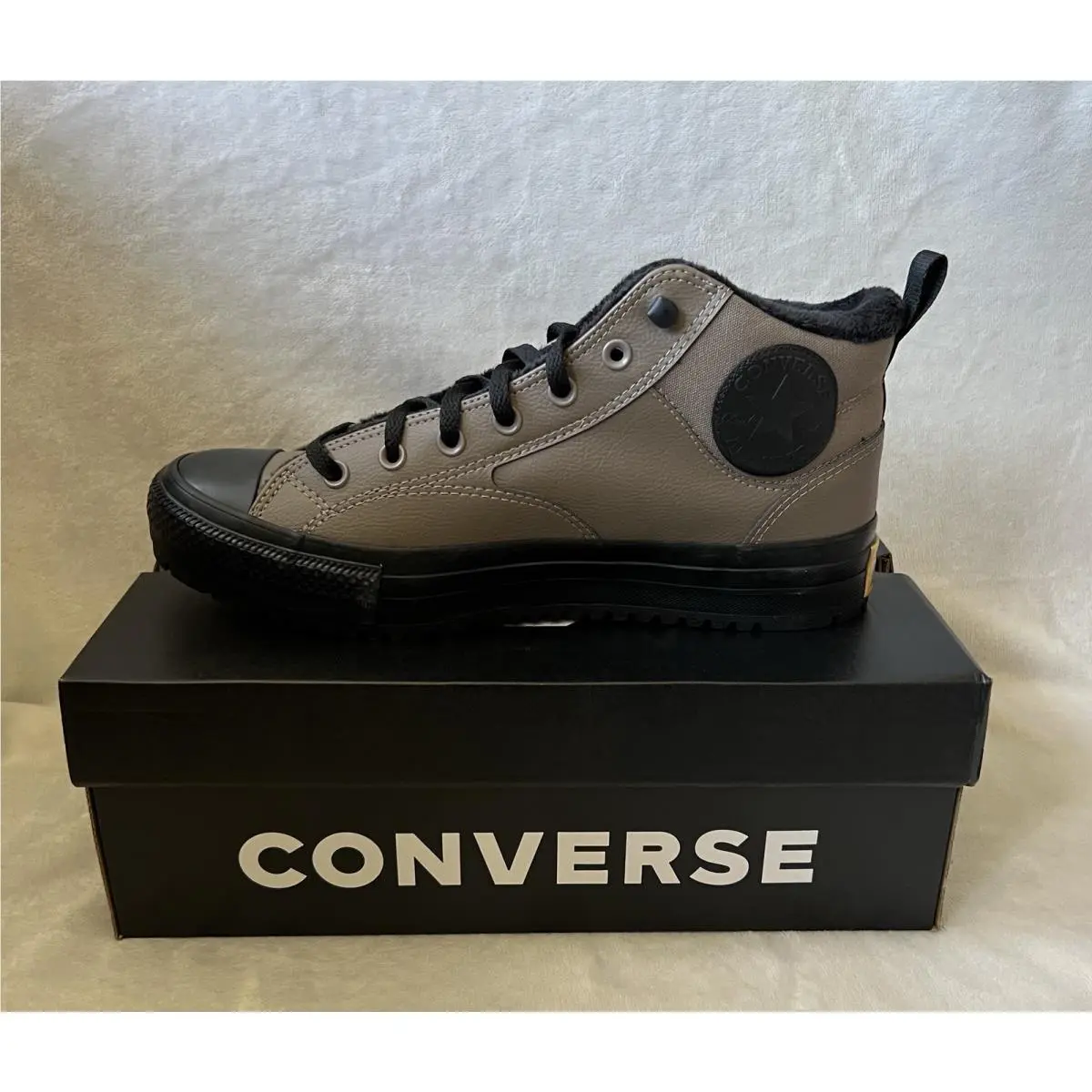 Converse Malden Street Boot Mid Men’s Sz 11 Sneaker Chuck All Star Hiking Taupe
