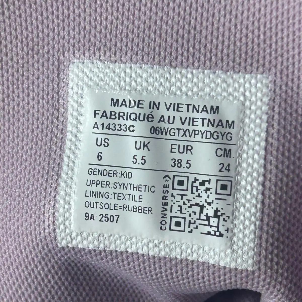 Converse shoes - A14333C - A14333C - Purple 2