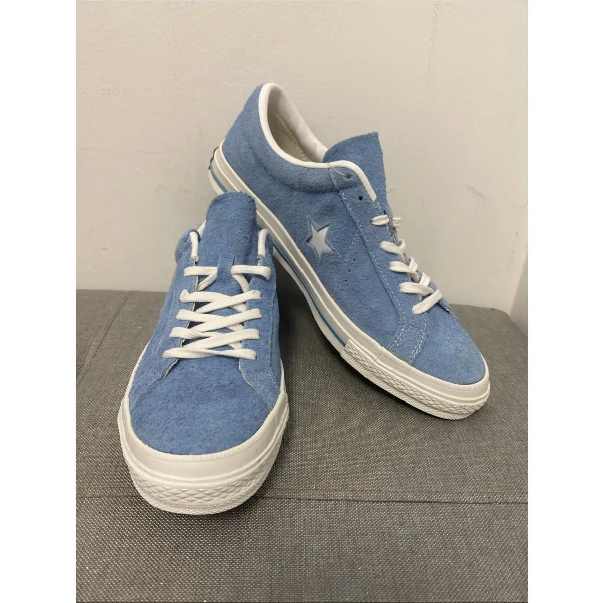 Converse 117936 Air Blue OS Classic 74 0X Leather Shoes SZ 10 S828