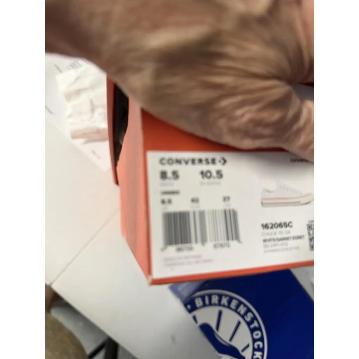 Converse shoes - White 5