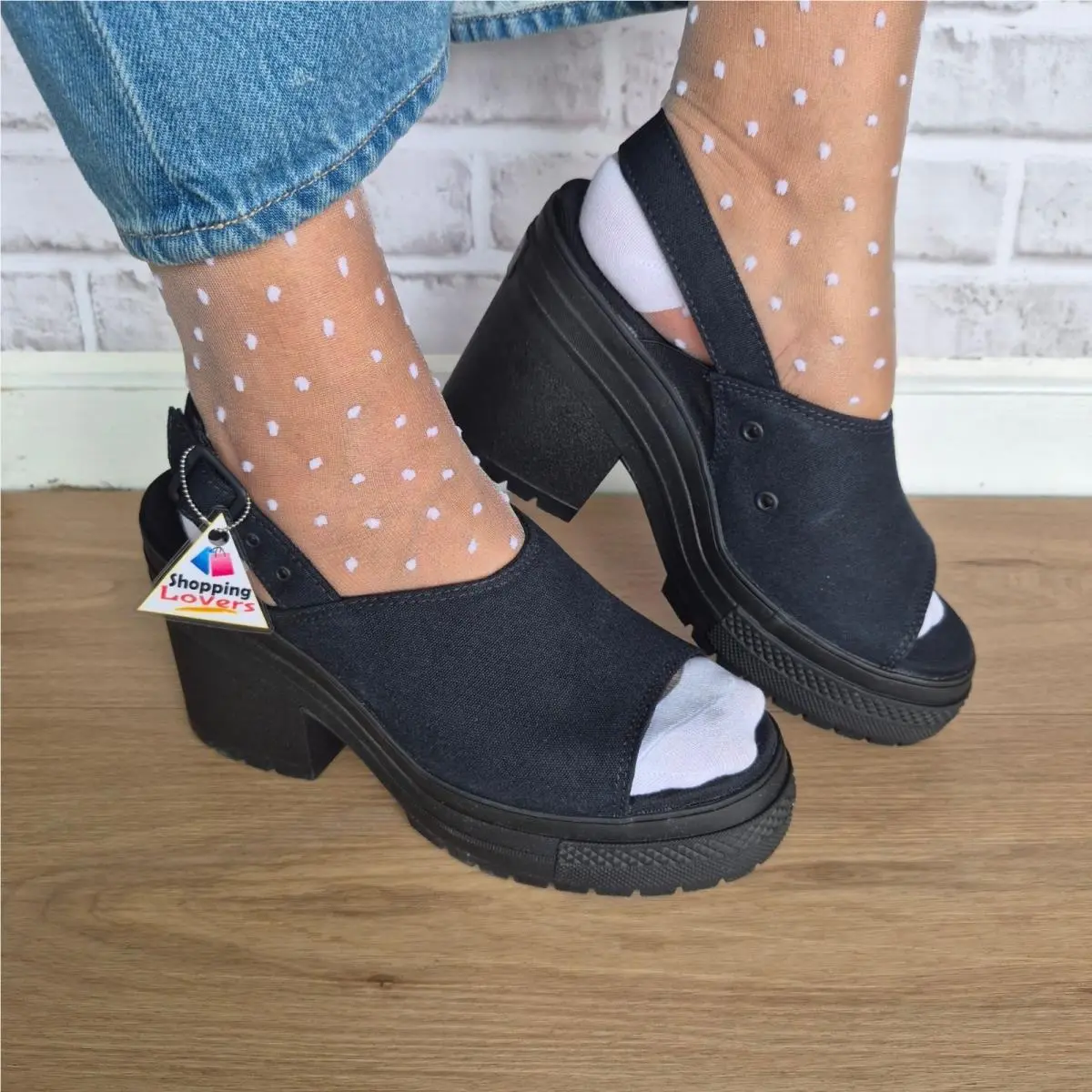 ⭐converse Chuck 70 De Luxe Heel Platform Sz 11 Womens Shoes Sandal Black A12567F