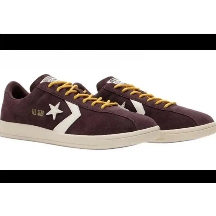 Converse Suede Unisex Low Top Skateboard Shoes Brown A17502C Size 5.5 Women