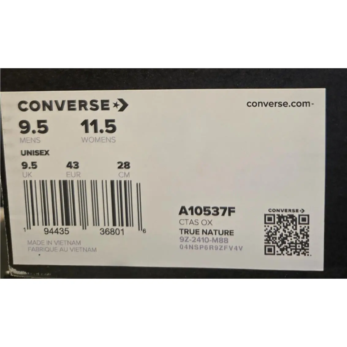 Converse shoes - Converse Chuck Taylor All Star - True Nature (UPC: 194435368016) 6