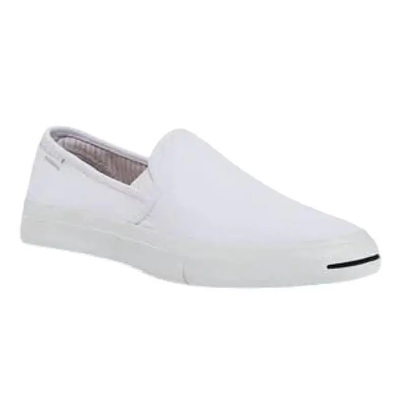 Converse x Jack Purcell Mens Court Sneakers US 12 White Beige Canvas