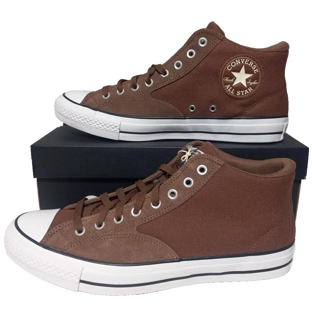 Converse Ctas Malden Street Mid Brown Suede/canvas Shoes Mens Sz 13
