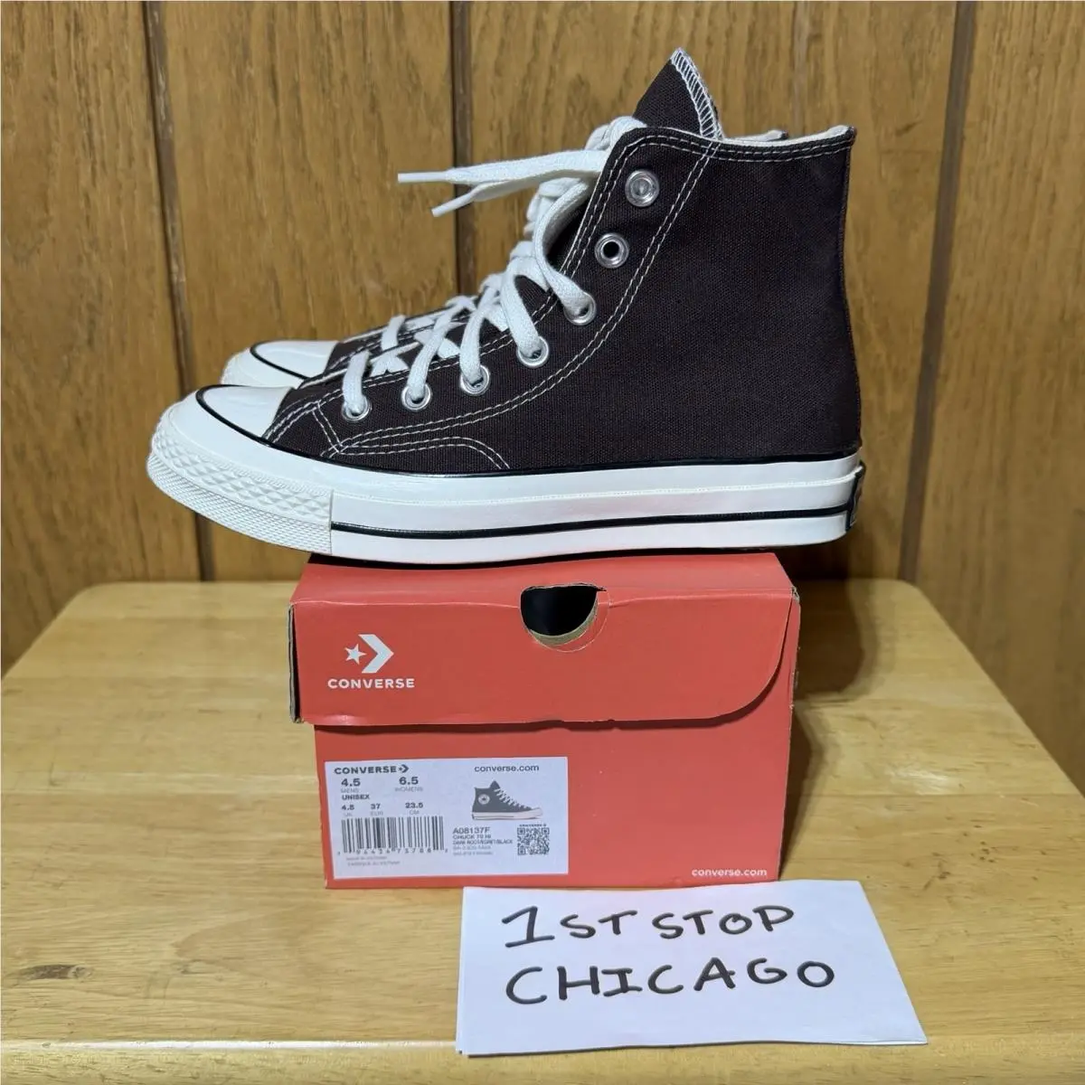 Converse shoes - Converse Chuck 70 - Chuck - A08137F - Brown 1