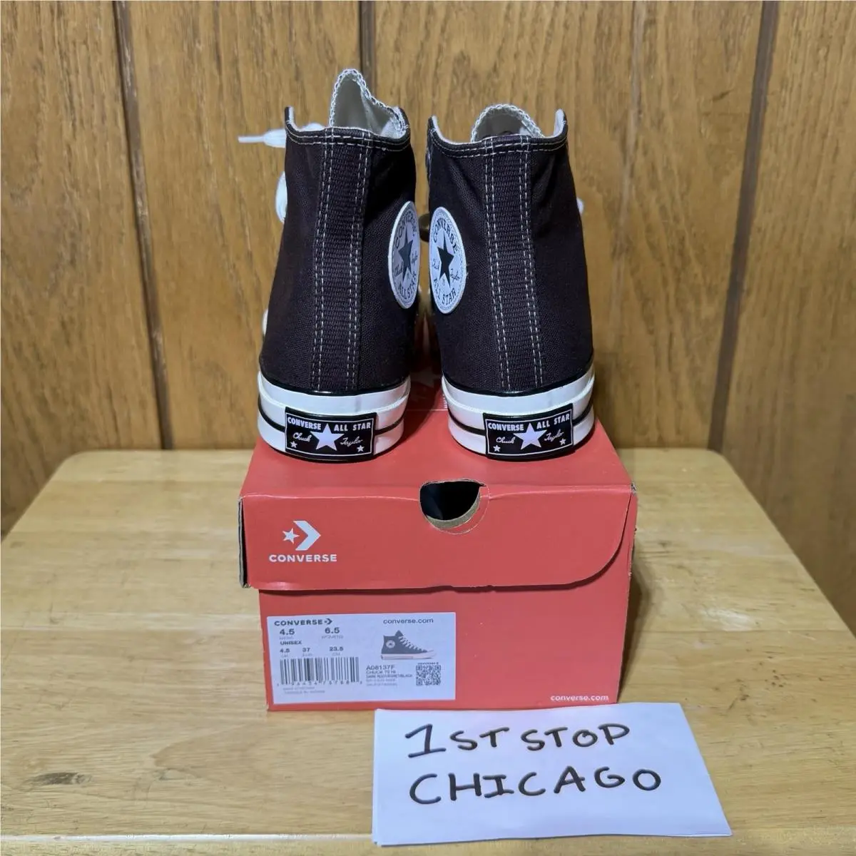 Converse shoes - Converse Chuck 70 - Chuck - A08137F - Brown 2