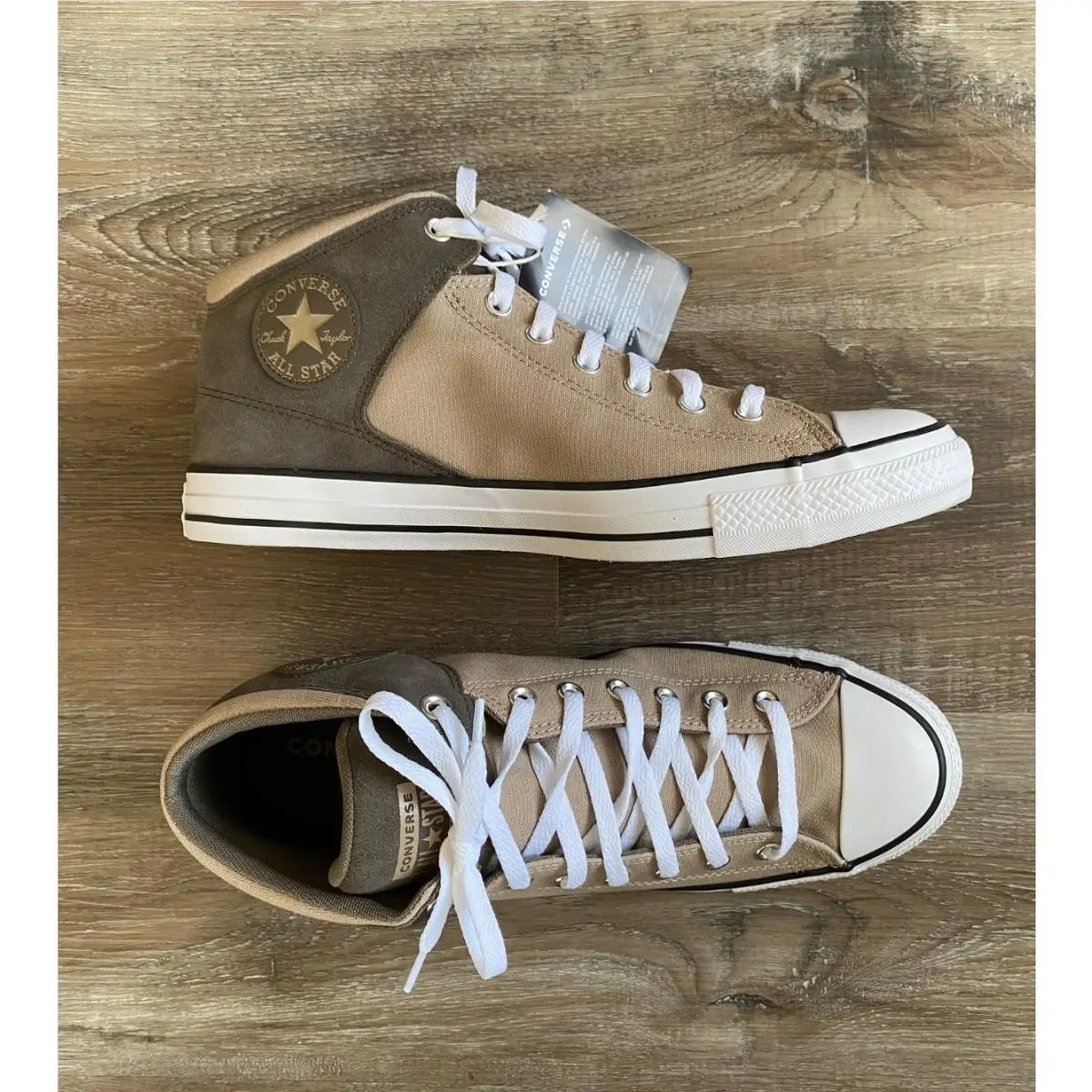 Chuck Taylor All Star High Street Colorblock Sneakers M 13 W 15 by Converse