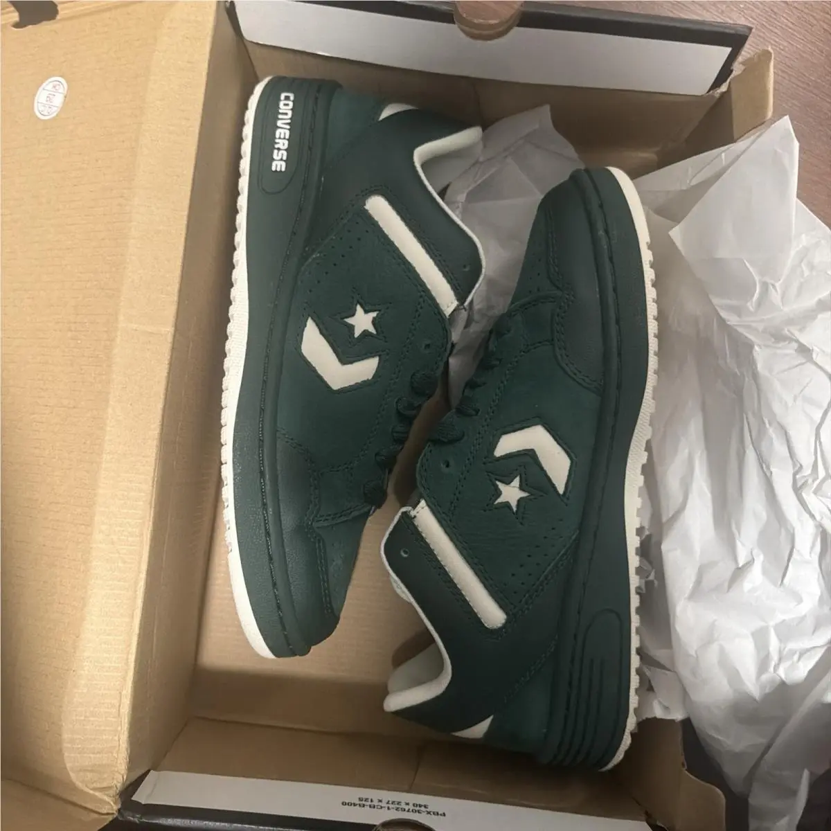 Converse shoes - Converse Weapon - Weapon - White/Green (UPC: 194435213637) 3
