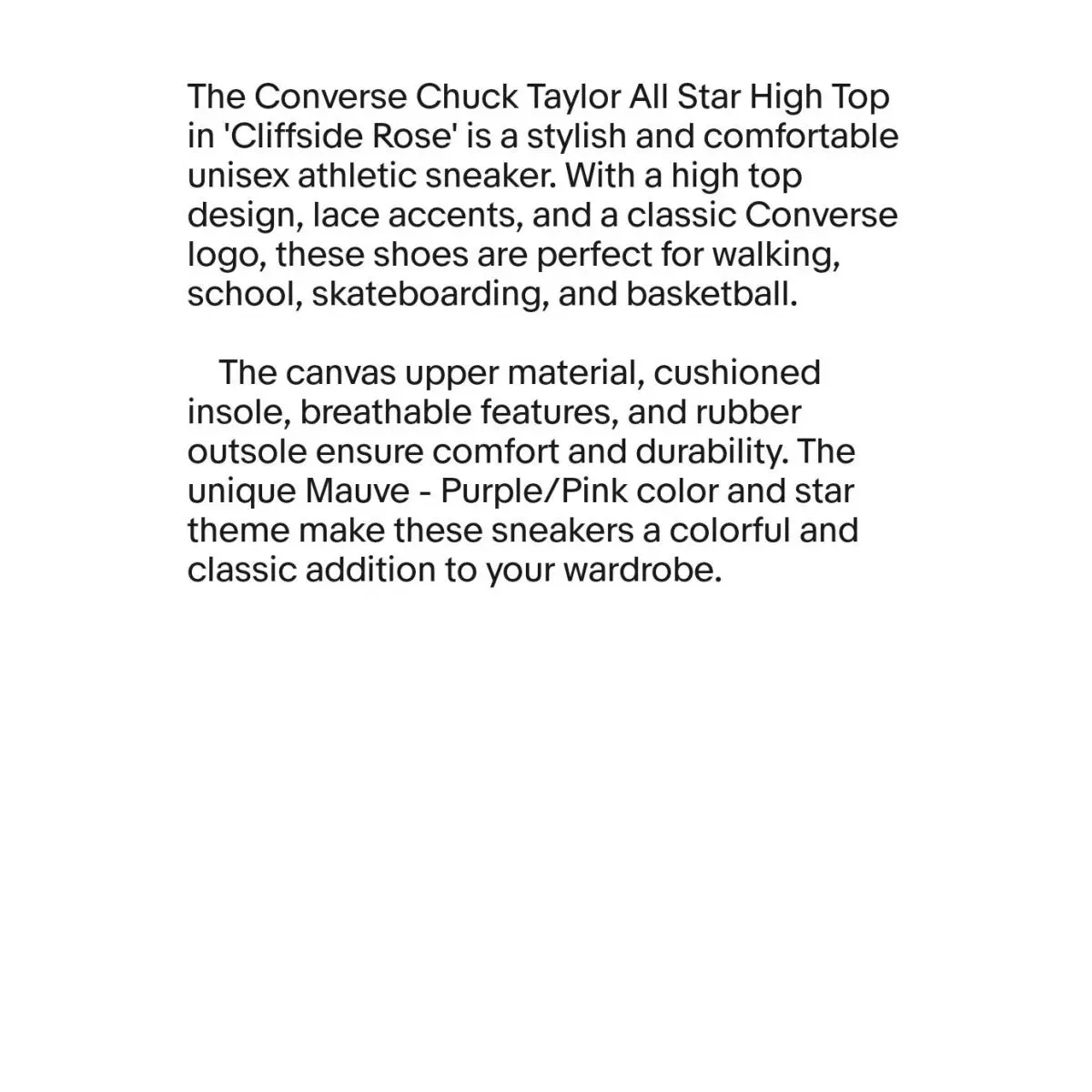 Converse shoes - Converse Chuck Taylor All Star High - Mauve 4