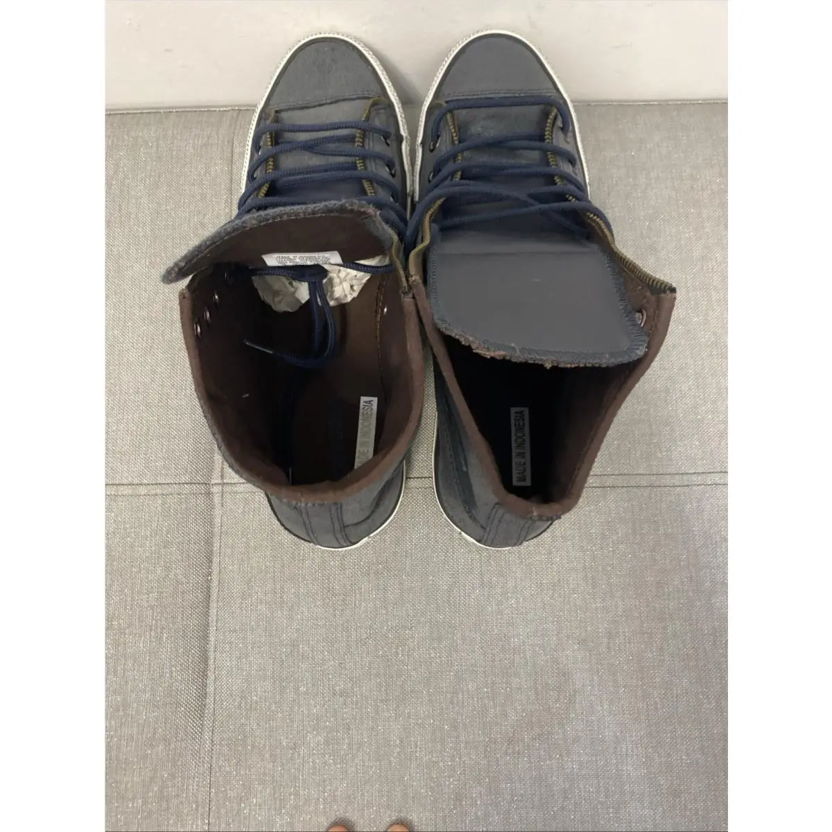 Converse shoes - Converse CT Hi - 132415C - Blue 4