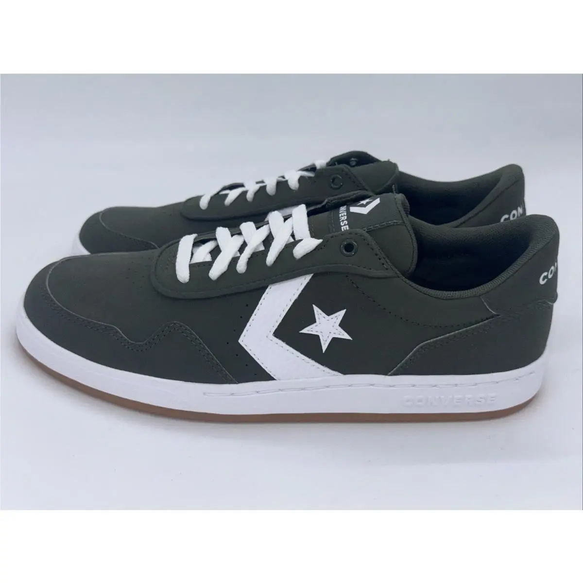 Converse Green Sport Casual Low Trainers Shoes Unisex Men’s 10 Women’s 11.5