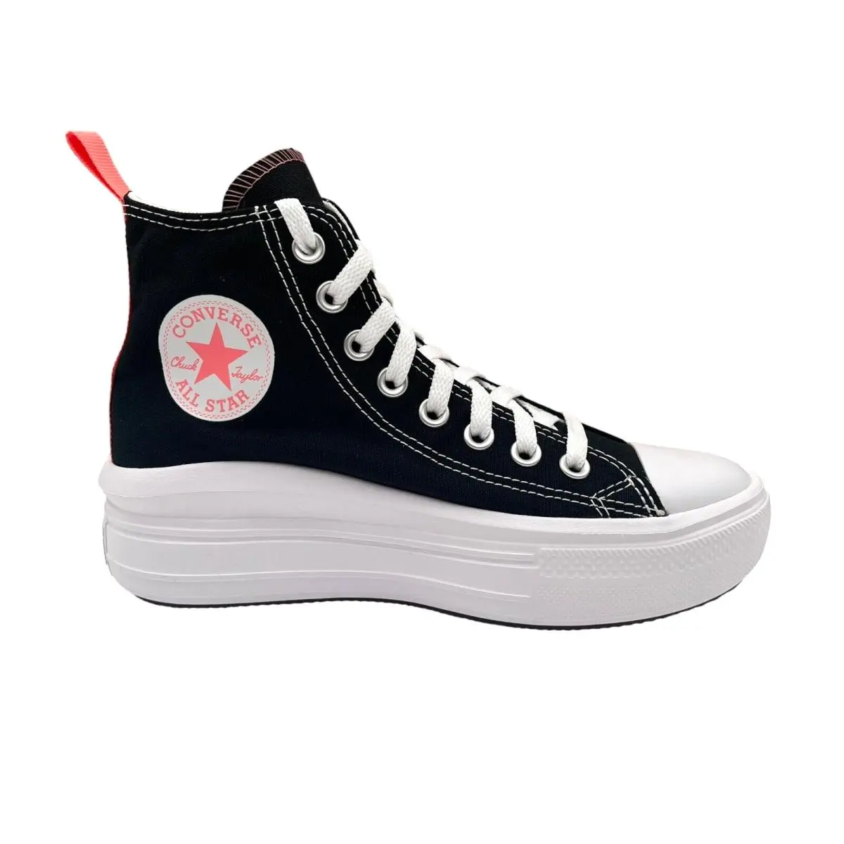 Converse shoes - Converse Chuck Taylor All Star Move - Black (UPC: 194433126656) 0