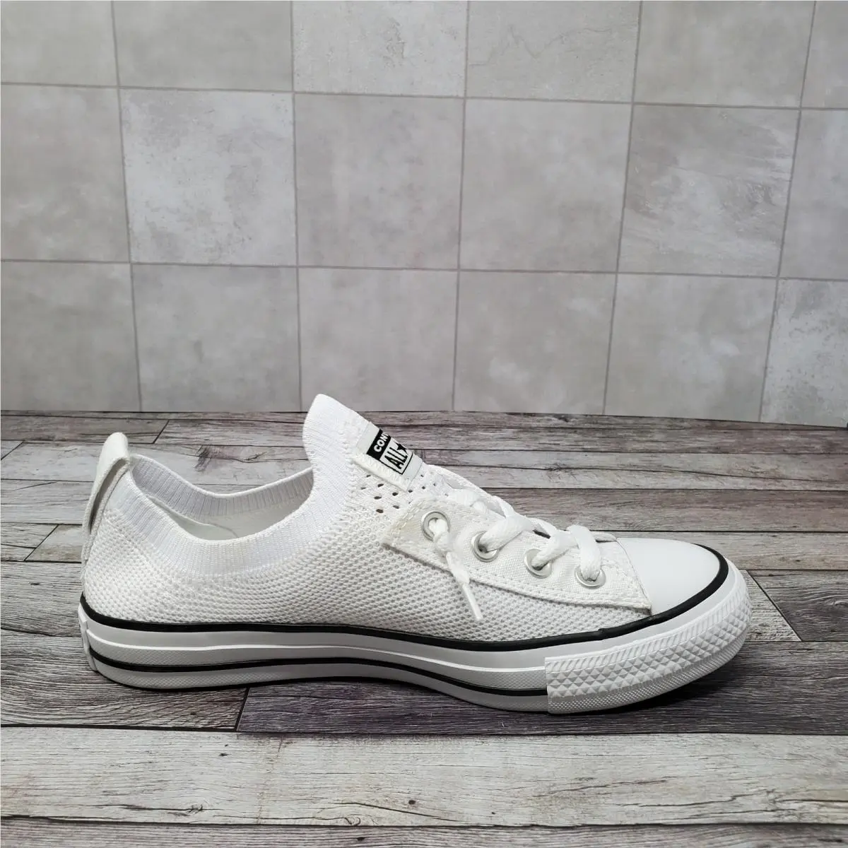 Converse shoes - Converse CTAS Shoreline Knit Slip - 565490F - White 4