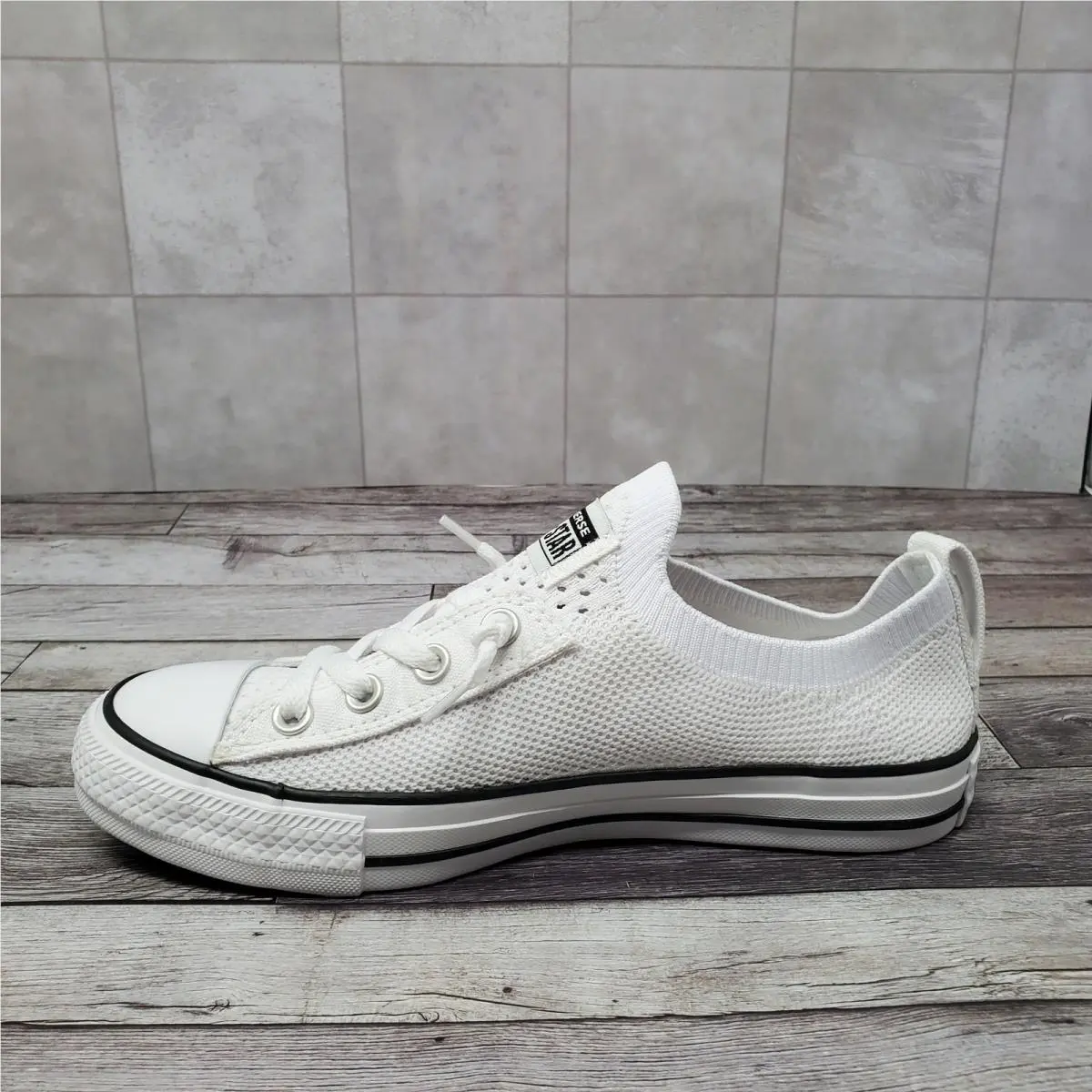 Converse shoes - Converse CTAS Shoreline Knit Slip - 565490F - White 7
