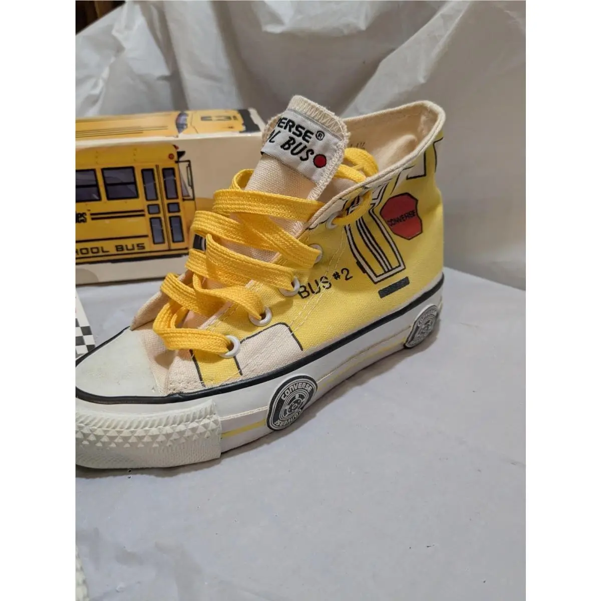 Converse shoes - Yellow 1