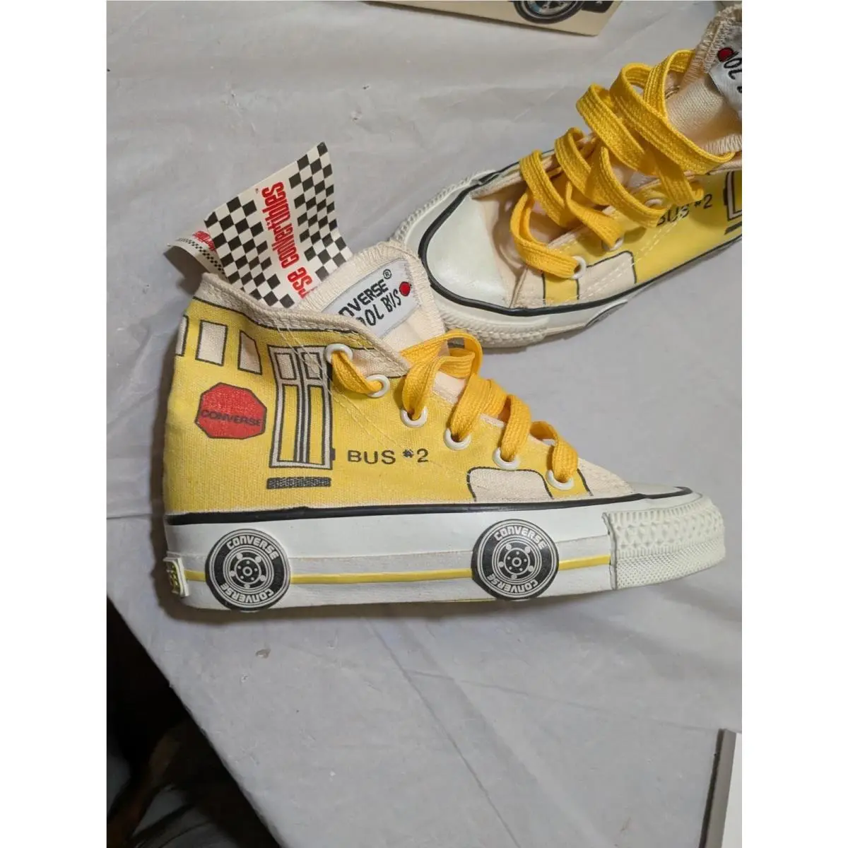 Converse shoes - Yellow 2
