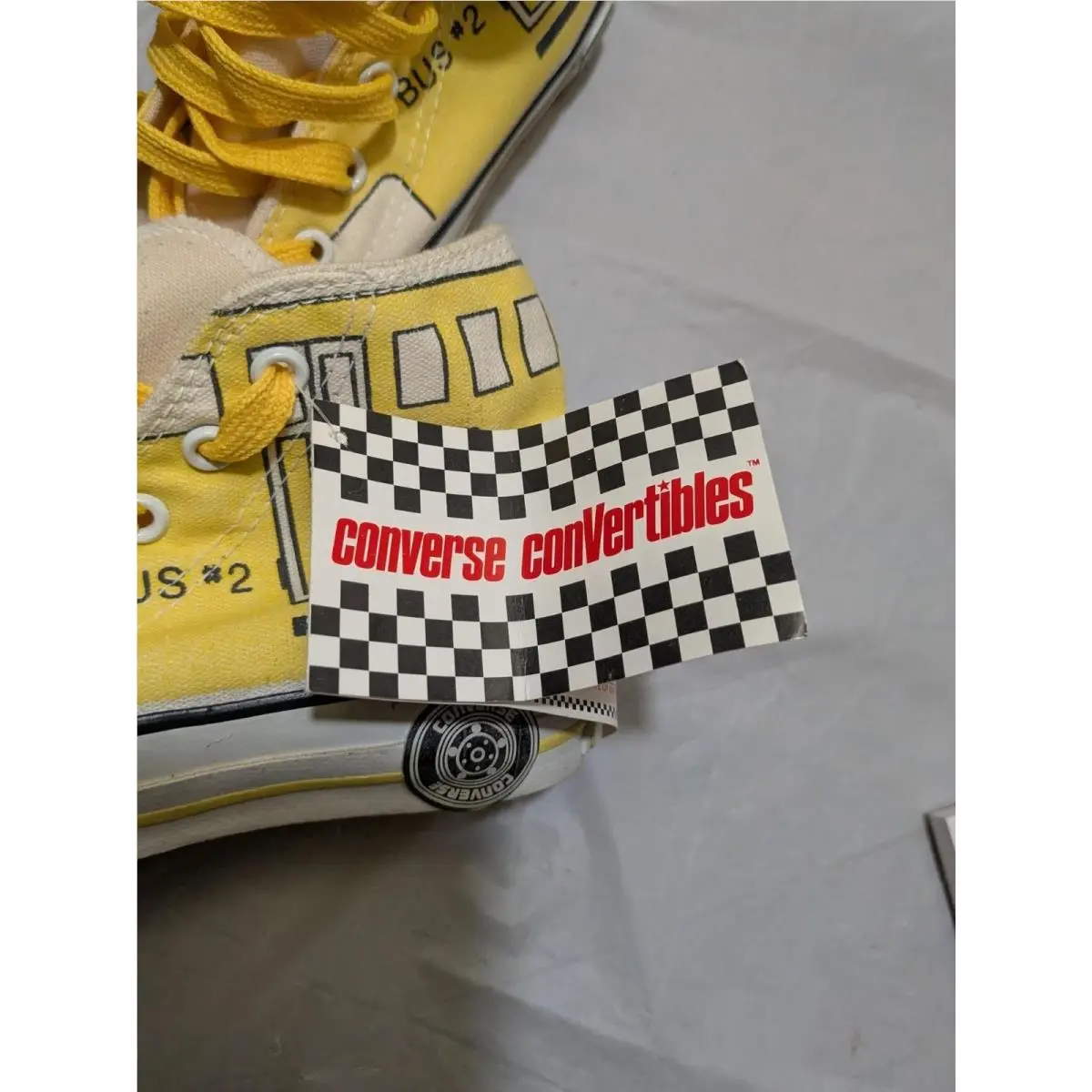 Converse shoes - Yellow 4