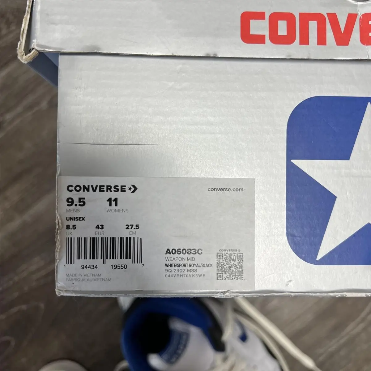 Converse shoes - Converse Weapon Mid FRGMT - Weapon Mid FRGMT - White 1