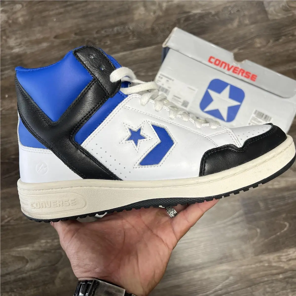 Converse shoes - Converse Weapon Mid FRGMT - Weapon Mid FRGMT - White 4