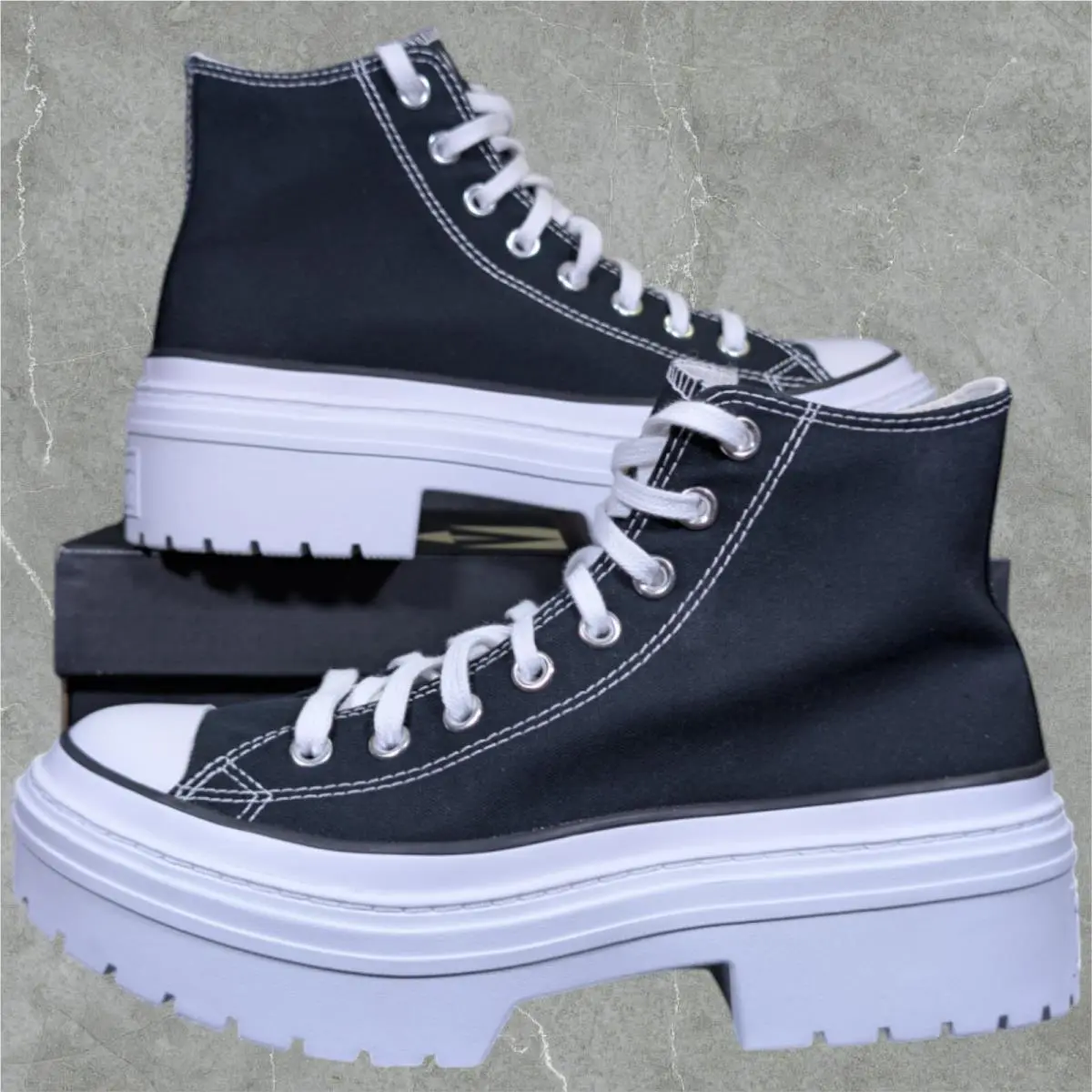 Converse shoes - CTAS Lugged Heel Hi - CTAS Lugged Heel - Black 0