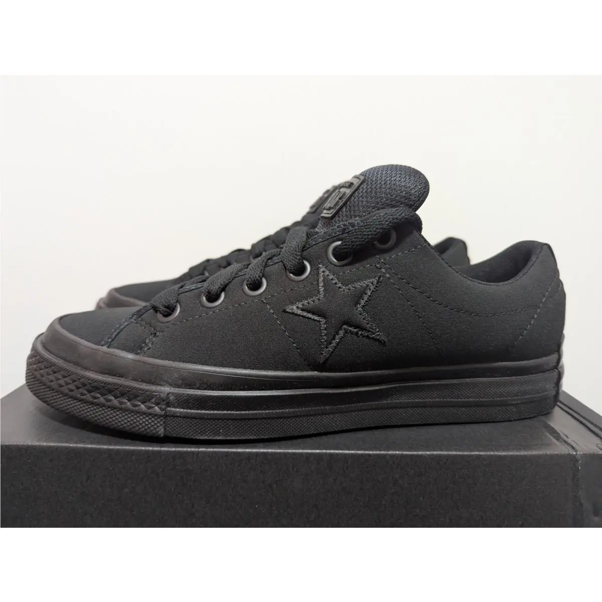 Converse shoes - Converse Puff Star Ox - Puff Star - A14954C - Black (UPC: 194435456621) 5