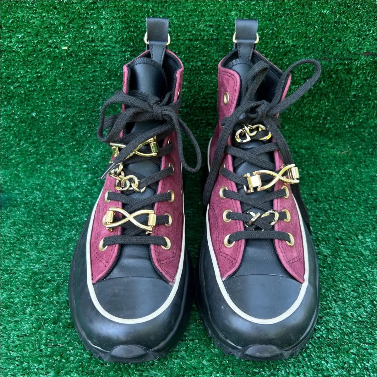 Converse shoes - Converse Run Star Hike Hi - Red 1