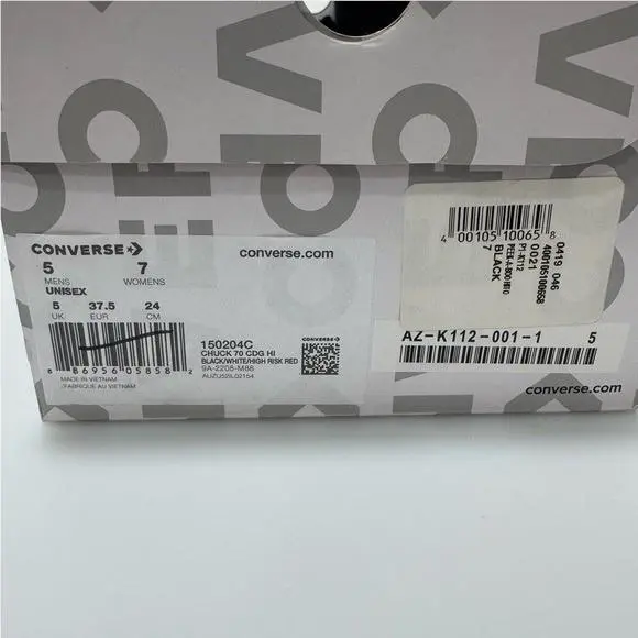 Converse shoes - Black 5