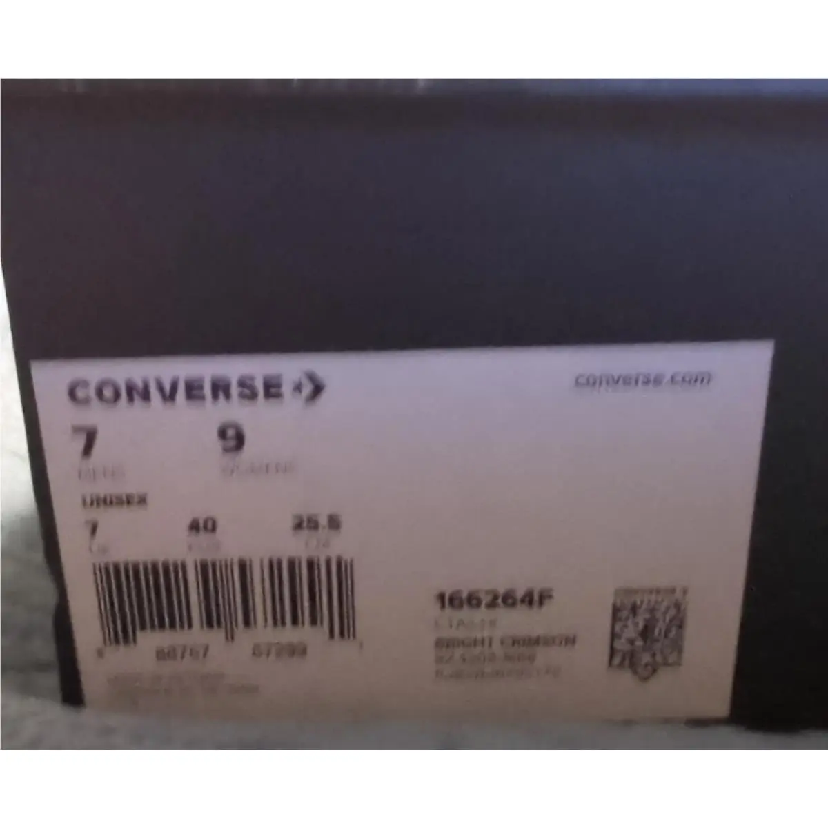 Converse shoes - Converse Chuck Taylor All Star High Top - 166264F - Bright Crimson (UPC: 888757574193) 11