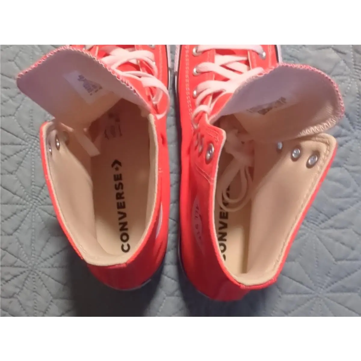 Converse shoes - Converse Chuck Taylor All Star High Top - 166264F - Bright Crimson (UPC: 888757574193) 5