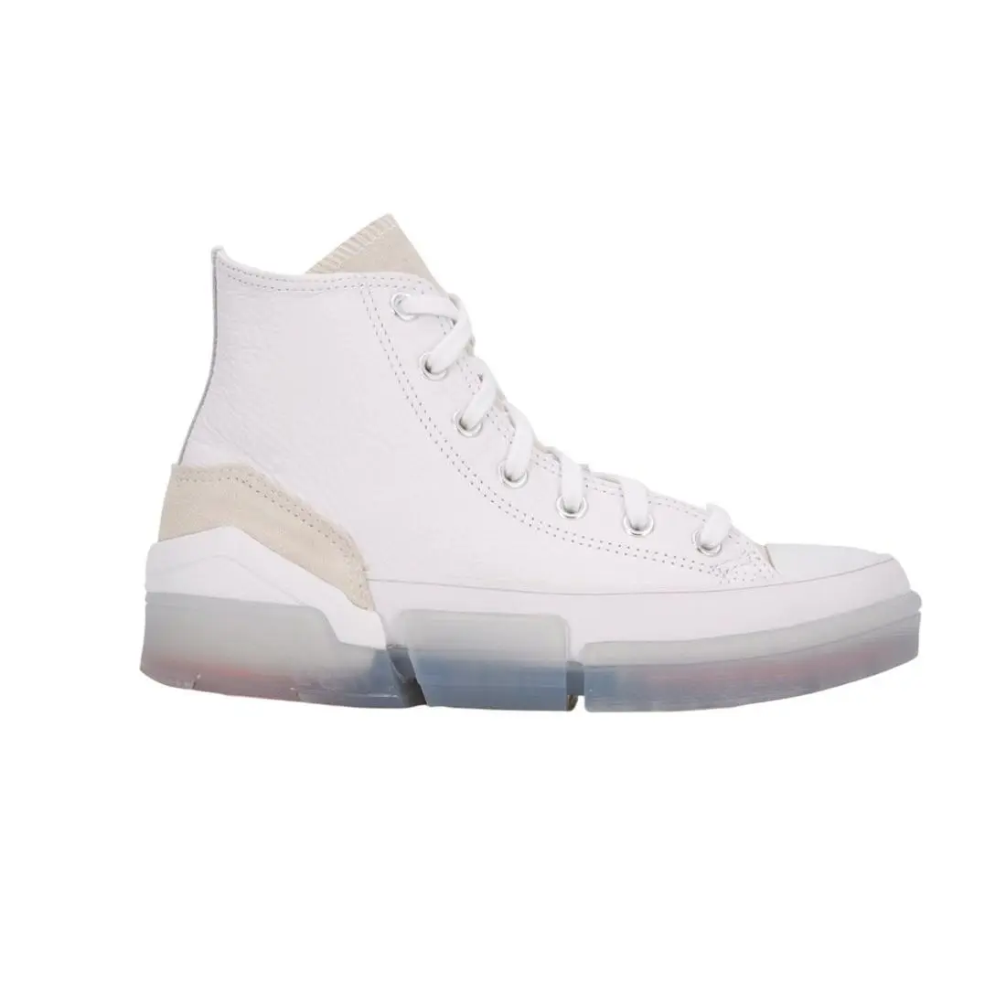 Converse Chuck Taylor All Star CX 2-in-1 White Leather High Top Sneakers Shoes