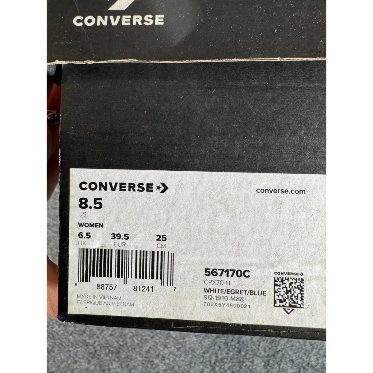 Converse shoes - Chuck Taylor All Star CX 2-in-1 - White 10