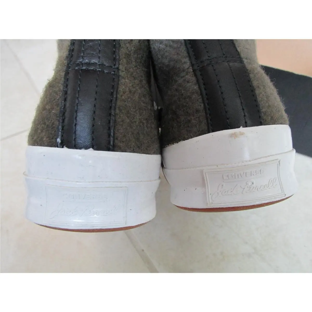 Converse shoes - WOOLRICH JACK PURCELL - WOOLRICH JACK PURCELL - 153880C - grey (UPC: 888753633863) 1