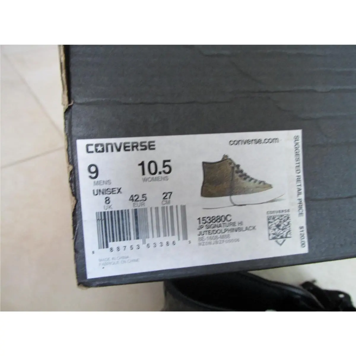 Converse shoes - WOOLRICH JACK PURCELL - WOOLRICH JACK PURCELL - 153880C - grey (UPC: 888753633863) 5