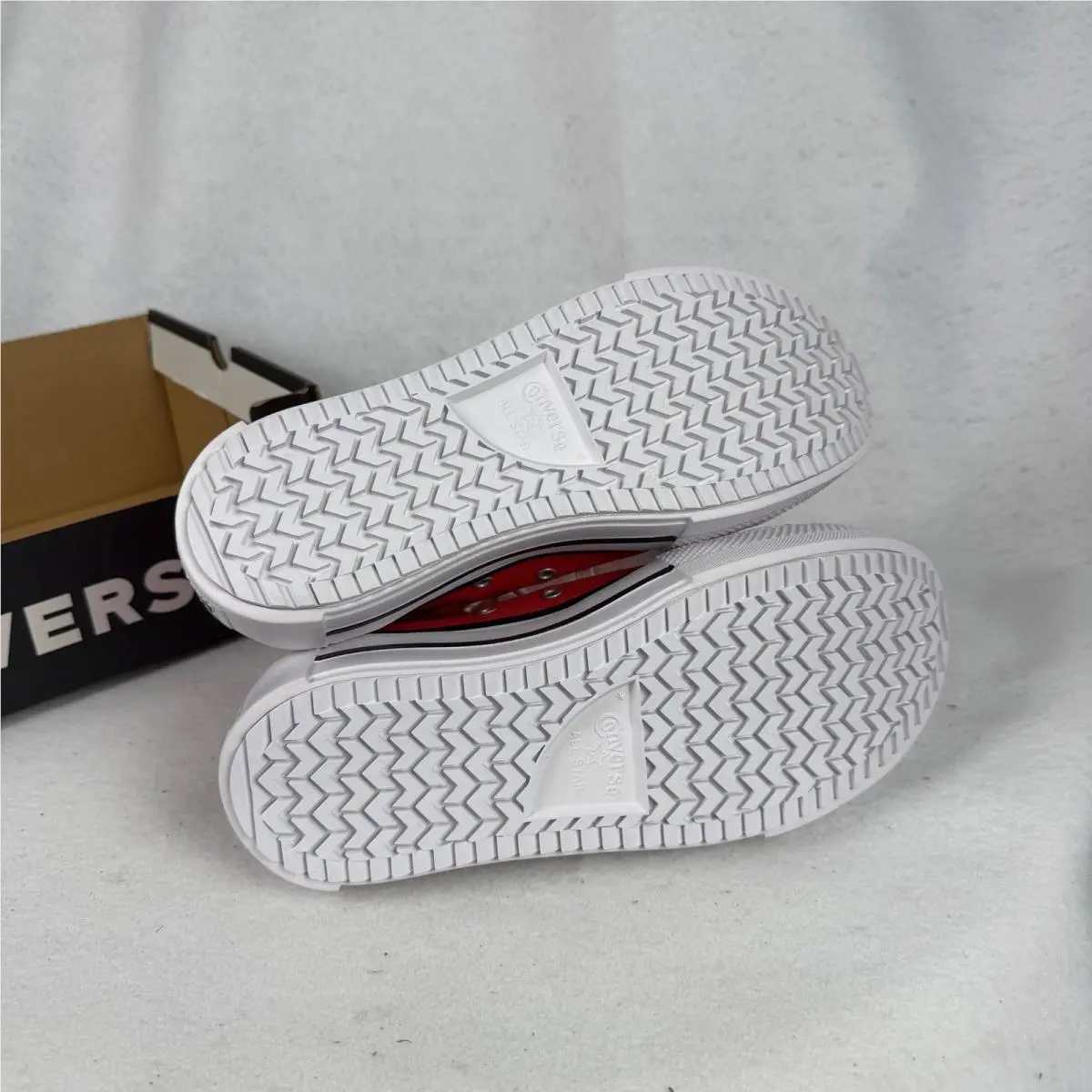 Converse shoes - Converse Chuck Taylor All Star Lift Double Stack Hi - Red 5