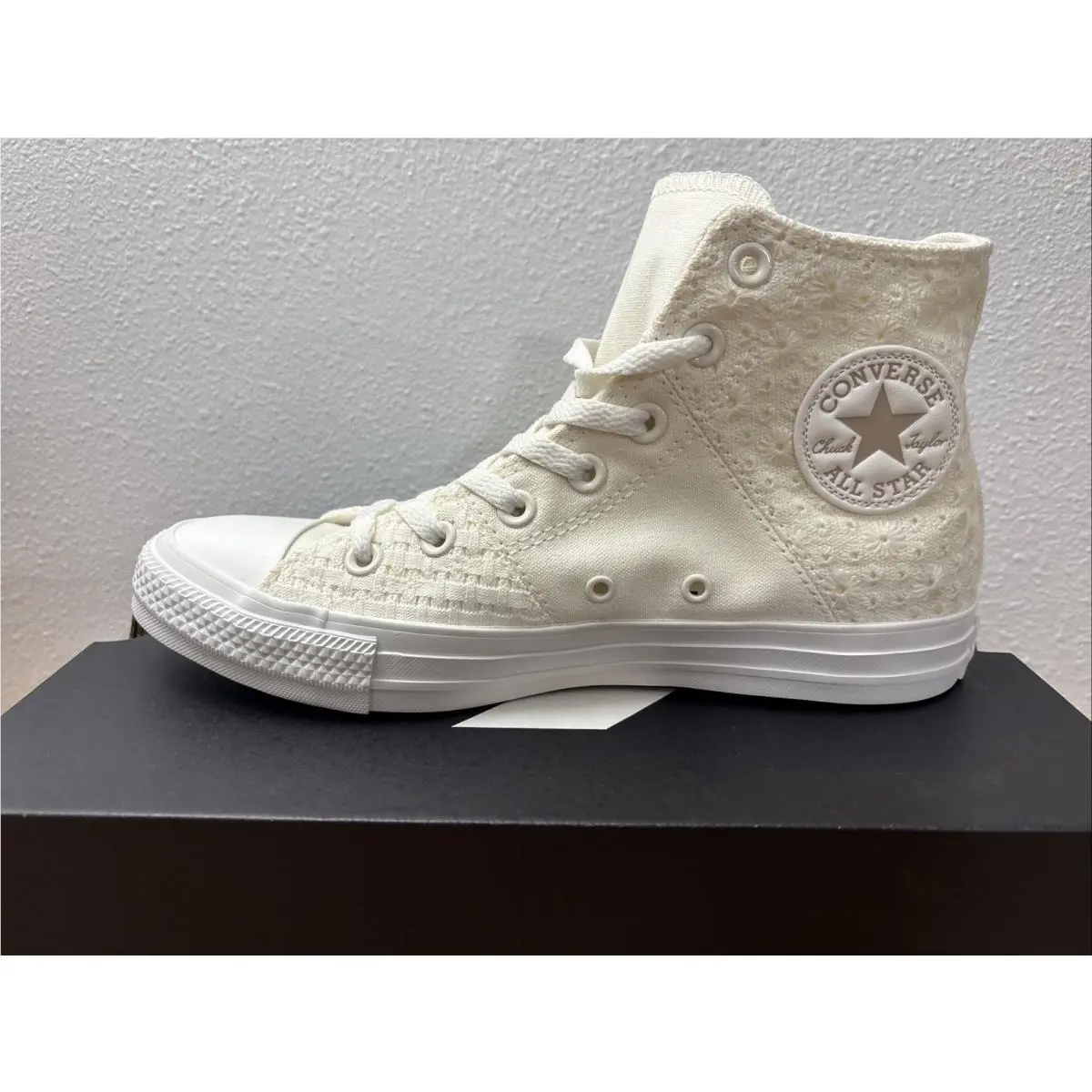 Converse shoes - Converse Chuck Taylor Lift Hi - A09216F - Cream / White 3