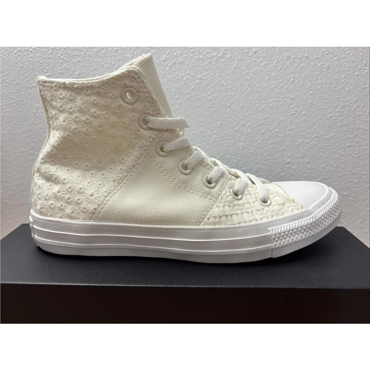 Converse shoes - Converse Chuck Taylor Lift Hi - A09216F - Cream / White 4