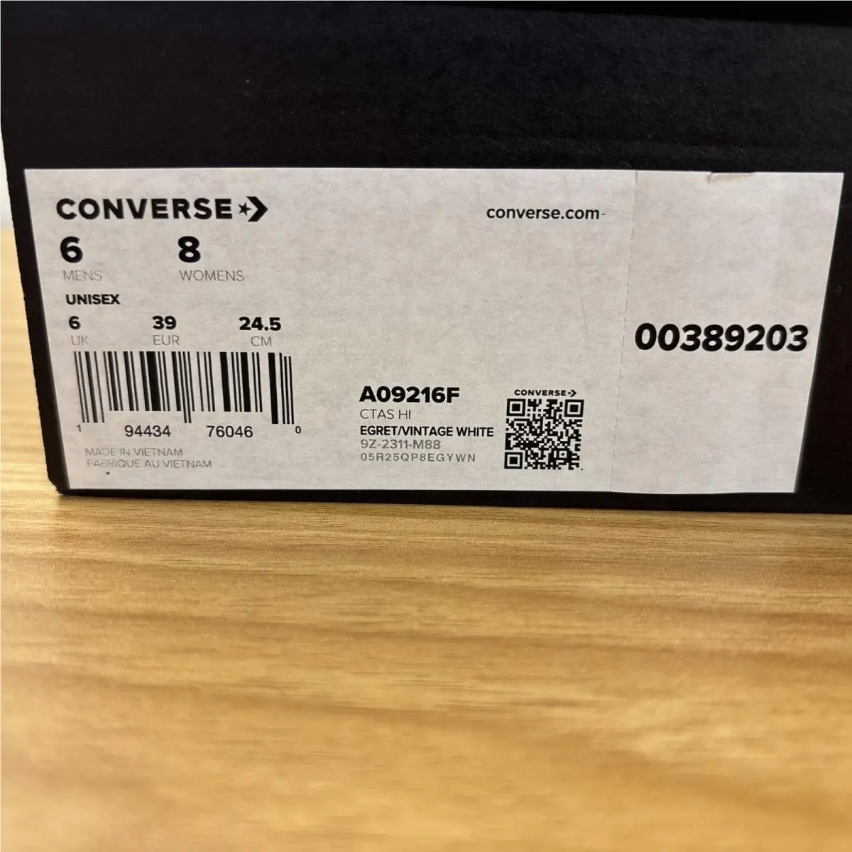 Converse shoes - Converse Chuck Taylor Lift Hi - A09216F - Cream / White 7