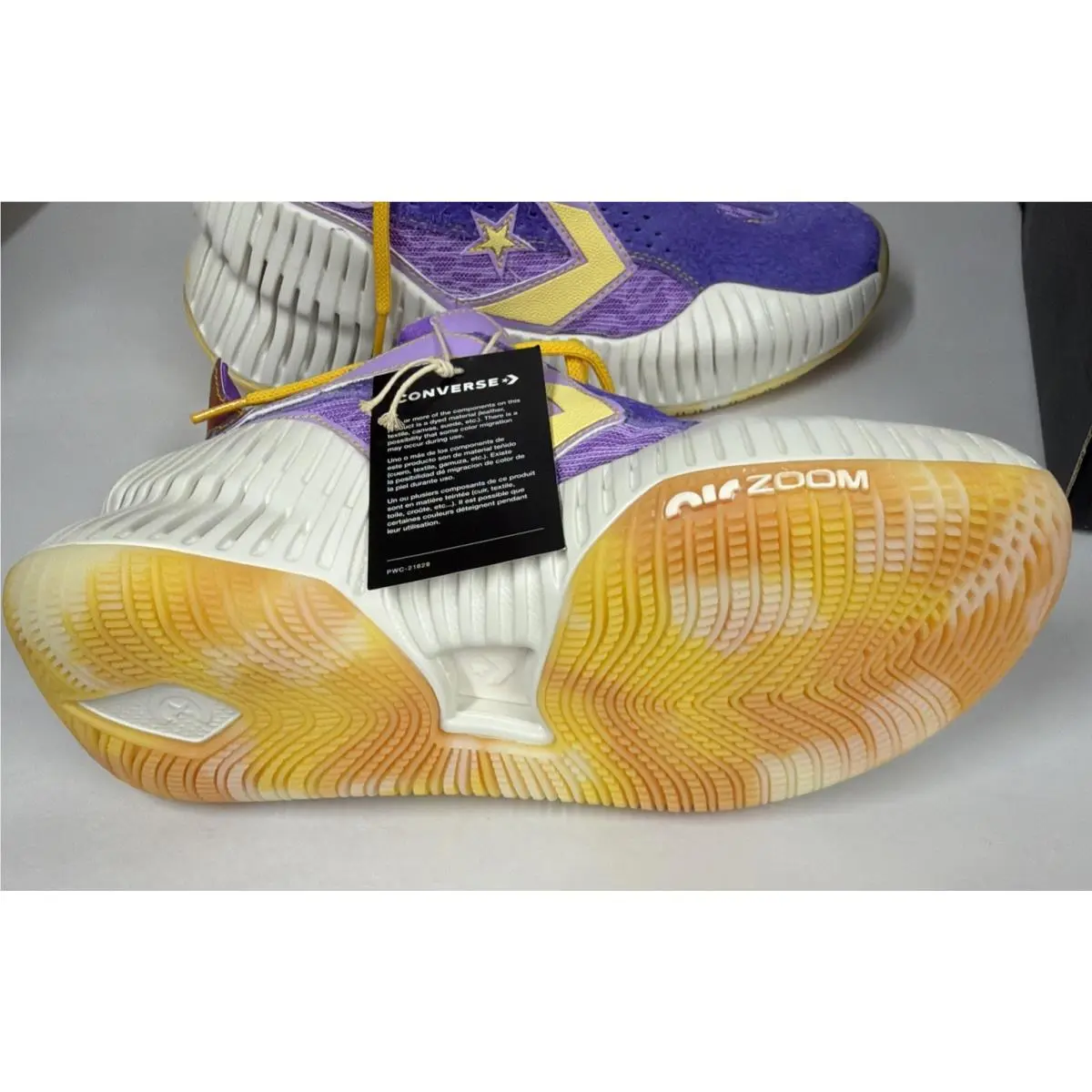 Converse shoes - Converse All Star BB Prototype - Yellow/Purple/White 3