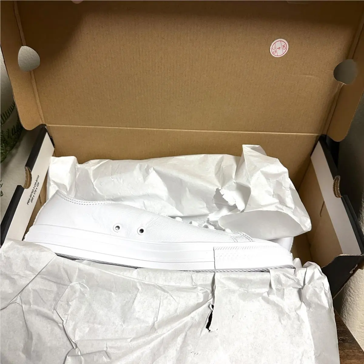 Converse shoes - Converse Chuck Taylor All Star Leather Low - 136823C - White 2