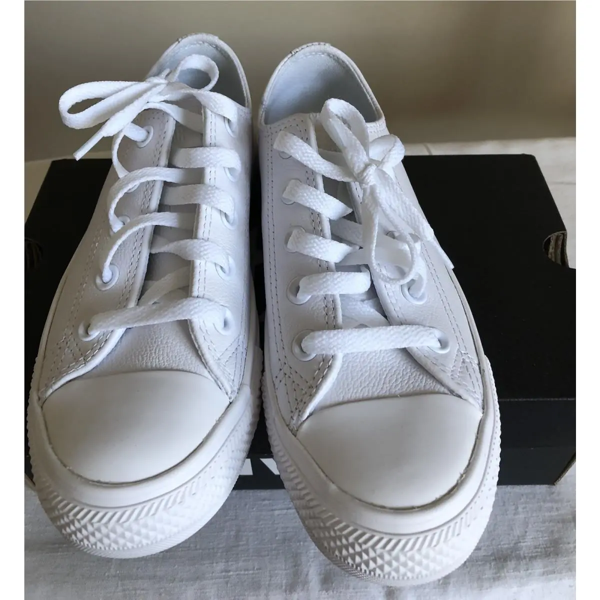Converse shoes - Converse Chuck Taylor All Star Leather Low - 136823C - White 0