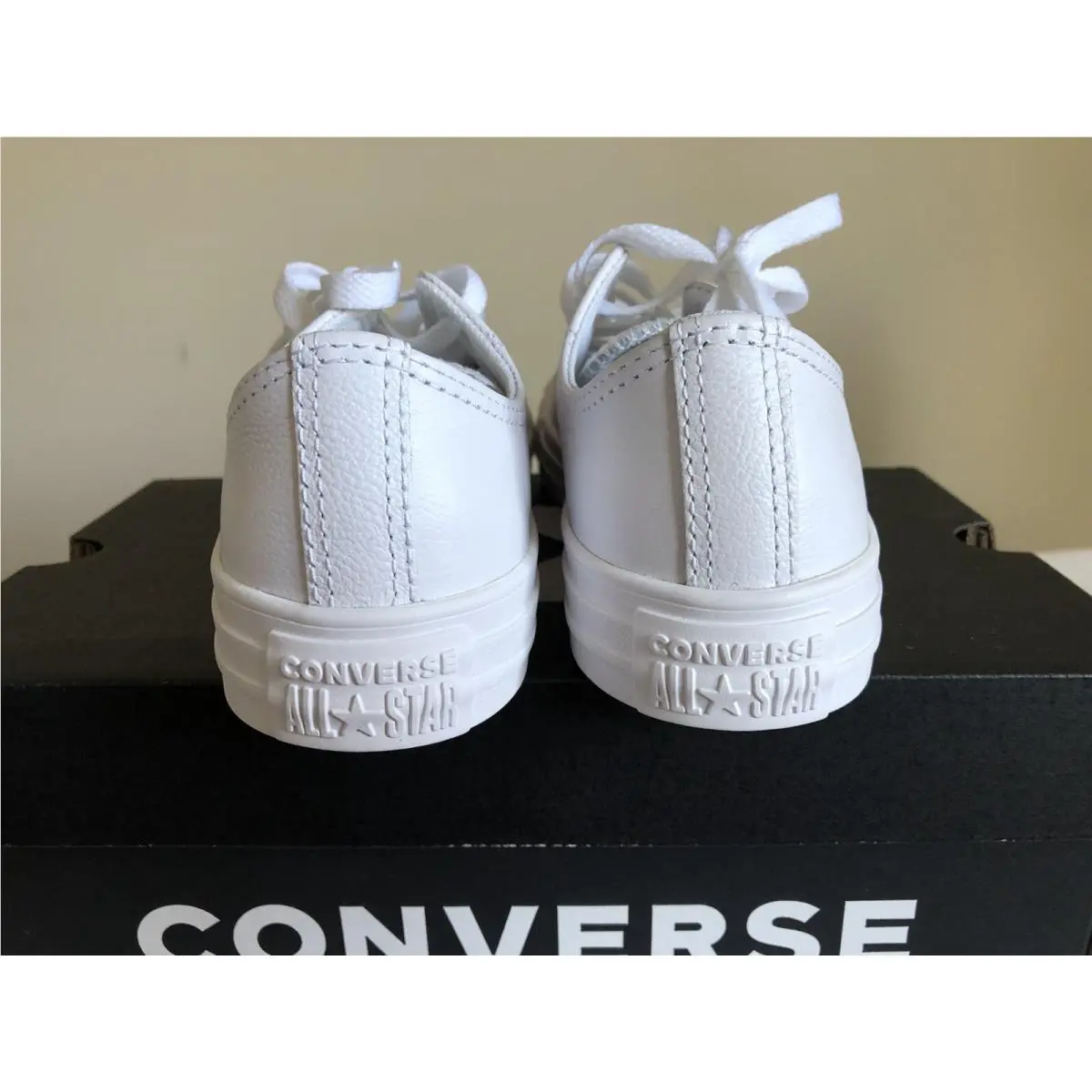Converse shoes - Converse Chuck Taylor All Star Leather Low - 136823C - White 2