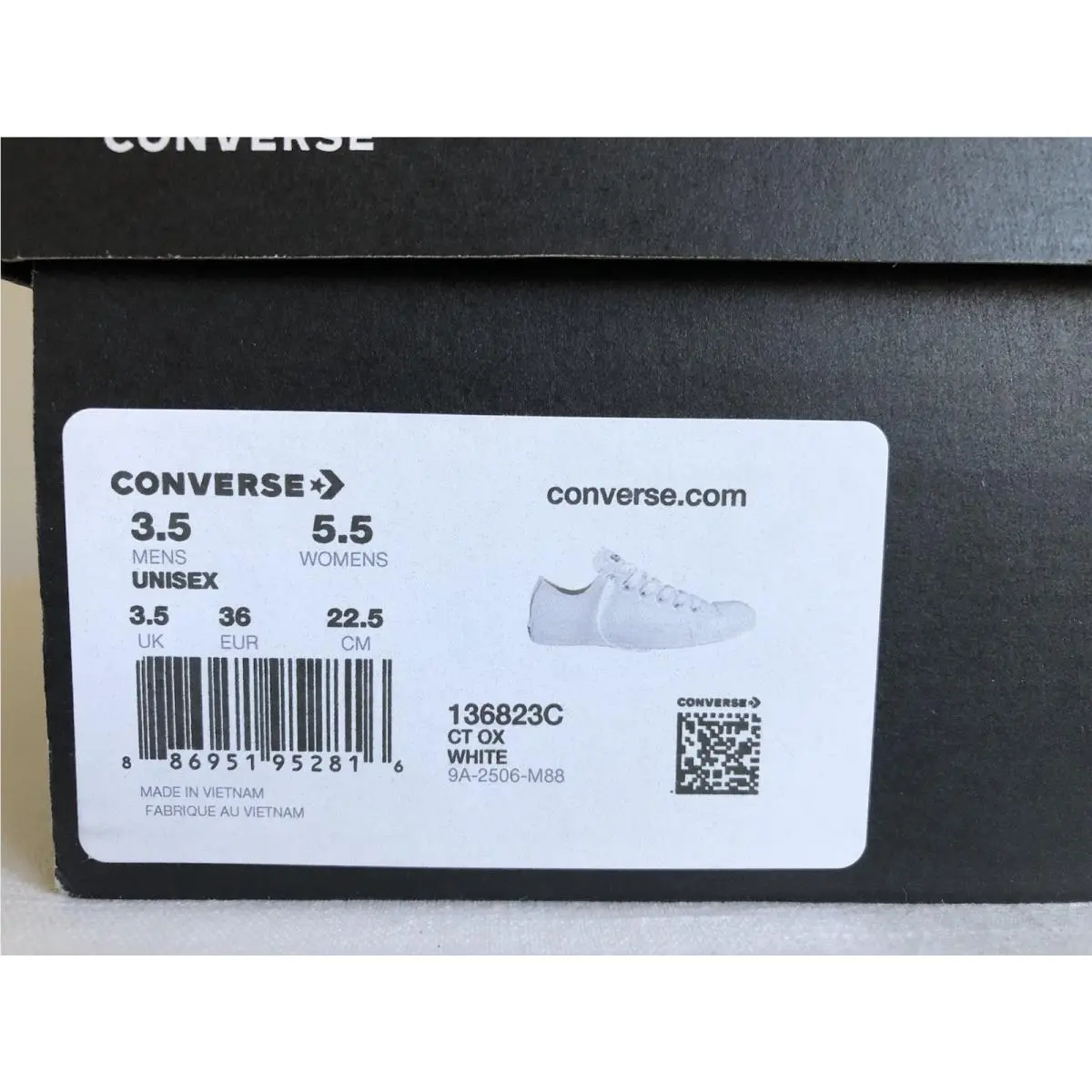 Converse shoes - Converse Chuck Taylor All Star Leather Low - 136823C - White 4