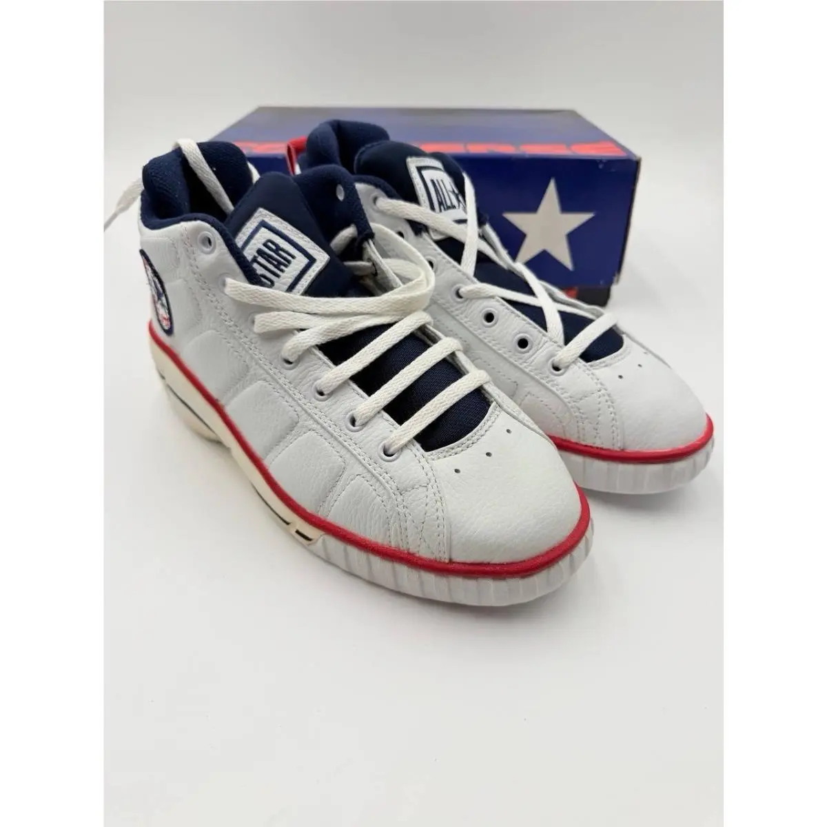 Men`s Vtg. Converse All Stars Chuck Taylor 2000 T.b. Mid Sneakers Sz. 9