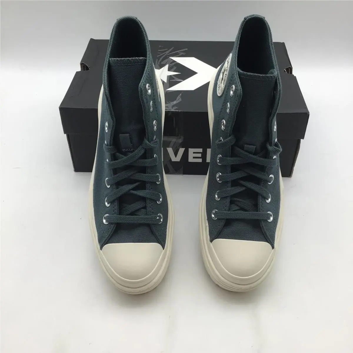 Converse shoes - CTAS Lugged Heel Hi - CTAS Lugged Heel - Green 1