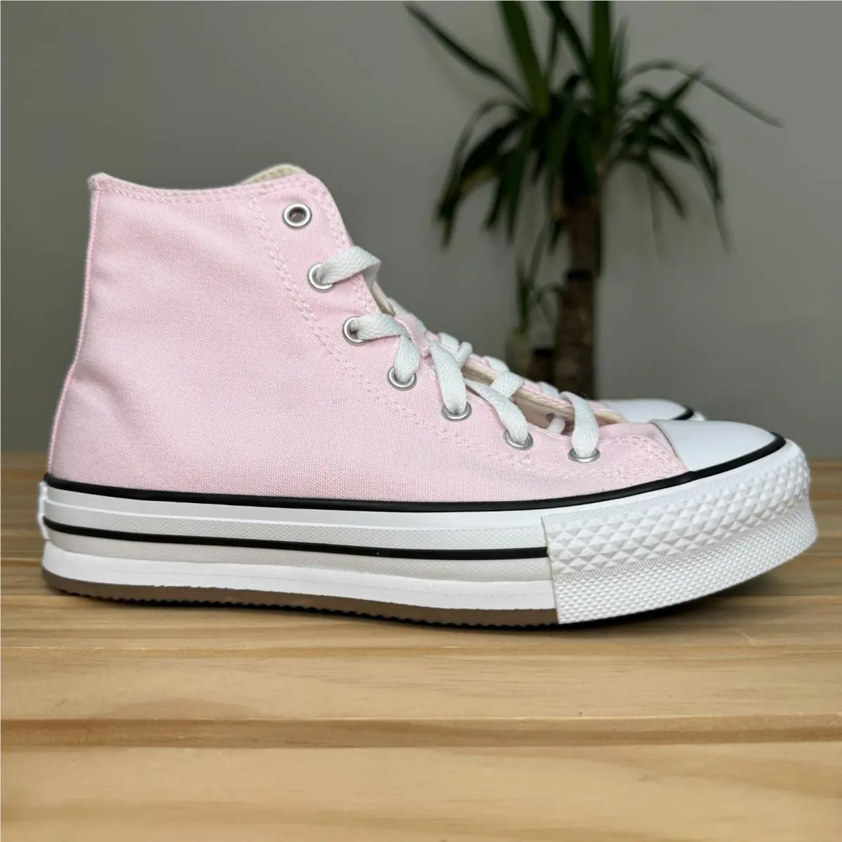 Size 5 - Converse Ctas Eva Lift Hi Sugar Berry White Pink A11831F